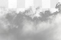 Misty, atmospheric, cloudy, dark, mysterious png overlay effect, transparent background