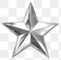 PNG Silver star silver illustration silver star.