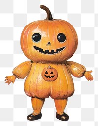 PNG One Halloween toy halloween pumpkin cute.