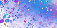 PNG Colorful confetti falling on a dark blue background colorful abstract holiday.