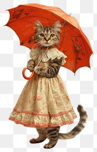 PNG Umbrella animal cat human.