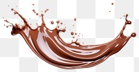 PNG Smooth chocolate splash motion