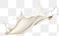 PNG Milk splash in mid-air