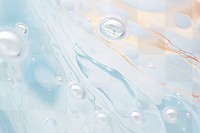 Abstract fluid  with bubbles png water overlay effect, transparent background