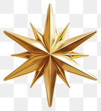 PNG Christmas Silver star gold eight-pointed illustration.