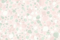 PNG Soft green and pink terrazzo pattern background texture.