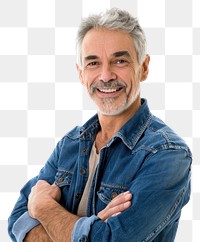 PNG Mature man the confident background portrait smiling.