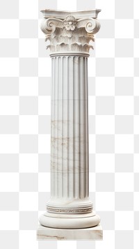 PNG Marble pillar architecture ancient column.