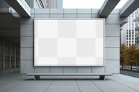 Urban billboard  design png mockup, transparent design