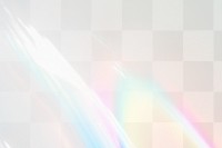 Ethereal holographic abstract light  png overlay effect, transparent background