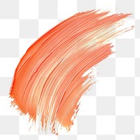 PNG Peach brush stroke backgrounds paint white background.