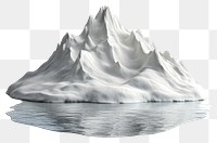 PNG Illustration mountain iceberg reflective.