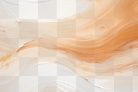 Abstract orange and beige swirls png overlay effect, transparent background