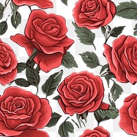 PNG Roses pattern flower petal. 