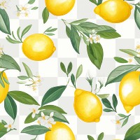 PNG  Lemon backgrounds pattern fruit. 