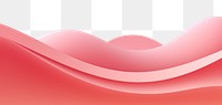 PNG Abstract pink wave border, transparent background