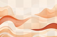 Abstract orange wavy  png paint texture, transparent background