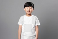 Child t-shirt  template png mockup, transparent design