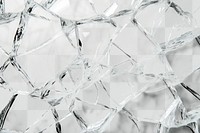 Shattered glass abstract  png texture overlay effect, transparent background