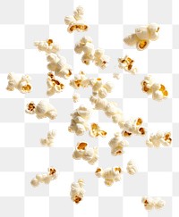 PNG Flying popcorns background snack white.