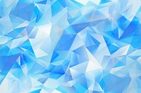 Abstract geometric blue polygonal  png overlay effect, transparent background