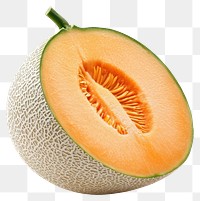 PNG Cantaloupe fruit melon fresh.