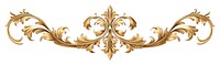 PNG Gothic ornament border gold embellishment accessories ornamental.