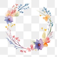 PNG Flowers circle border pattern white background inflorescence.