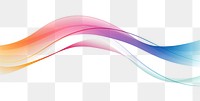 PNG Rainbow backgrounds pattern line.