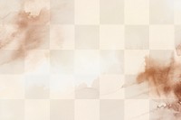 Abstract watercolor brown beige  png overlay effect, transparent background