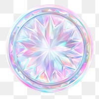 PNG  Magic circle crystal illustration digital.