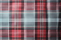 Vibrant red plaid pattern  fabric texture png overlay effect, transparent background