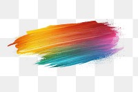 PNG An acrylic stroke top with rainbow icon element overlay backgrounds abstract paint.