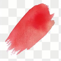 PNG Clean spring red paper cosmetics lipstick.