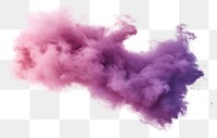 PNG Vibrant pink purple powder explosion