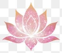 PNG Lotus icon pattern flower petal.