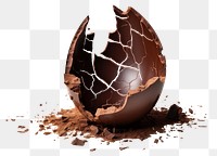 PNG Chocolate Easter egg chocolate broken 