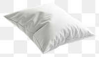 PNG Blank wite cushion mockup pillow home decor.