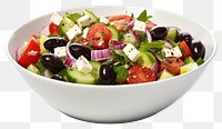 PNG Fresh greek salad food meal vegetable. 