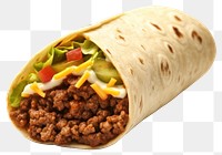 PNG Taco burrito food hot dog.