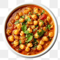 PNG Photo of chana masala curry food meal.