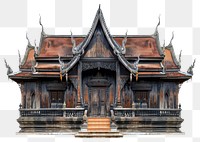 PNG Wooden temple building architecture housing house.