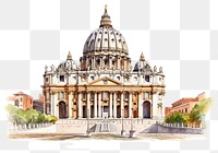 PNG Vatican architecture iconic landmark