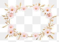 PNG Flower jewelry wreath petal.