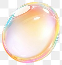 PNG Soap bubble oval shape illustration background colors.