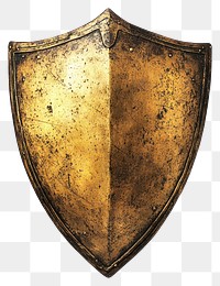 PNG Golden medieval shield armor accessories historical.