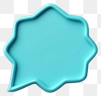 PNG Turquoise-blue octagon shape turquoise graphic speech.