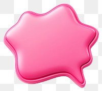 PNG Fuchsia-pink thought bubble shape symbol speech speech bubble.