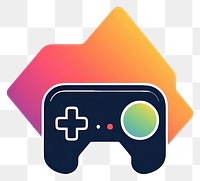 PNG Computer gammer design logo illustration.