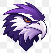 PNG Eagle animal purple design.